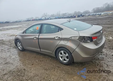 2014 Hyundai Elantra Se from USA, damaged, VIN 5NPDH4AE5EH468473